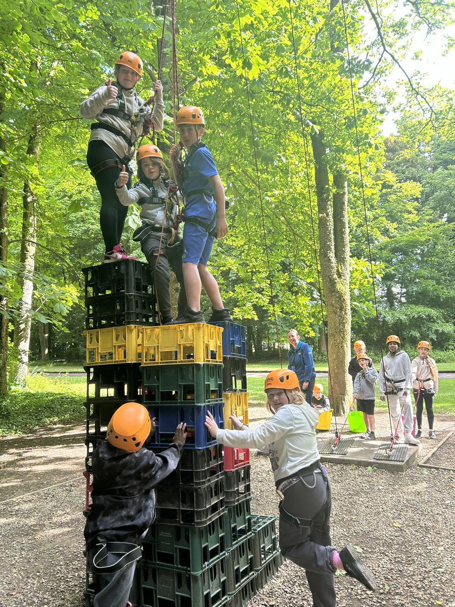 jmi_sc's tweet photo. Crate challenge, abseiling and laser tag this morning for our last activities at PGL 🧗‍♀️👍☺️ https://t.co/V4GllGTn7W