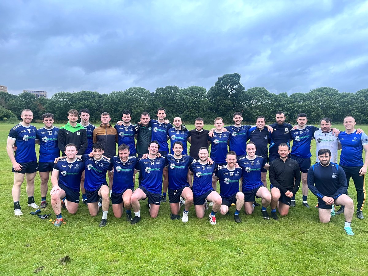 DulwichHarps's tweet photo. Great win for our mens team! 🔵⚪️

In terrible conditions at Greenford our Senior men opened their league campaign with a single point win against St Clarets

All to build on as we take on KKG next week in round 2

Upa Harps

Dulwich Harps 1-7
Clarets 1-6

#gaa #londongaa https://t.co/5YRnc9Kq76