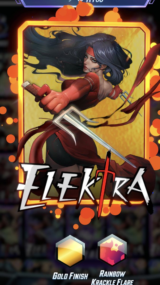 WiLldaBEaSt9898's tweet photo. @MARVELSNAP I had to play an ungodly amount of elektra for this one #MARVELSNAPSHOT https://t.co/1bYnnf9Fo7