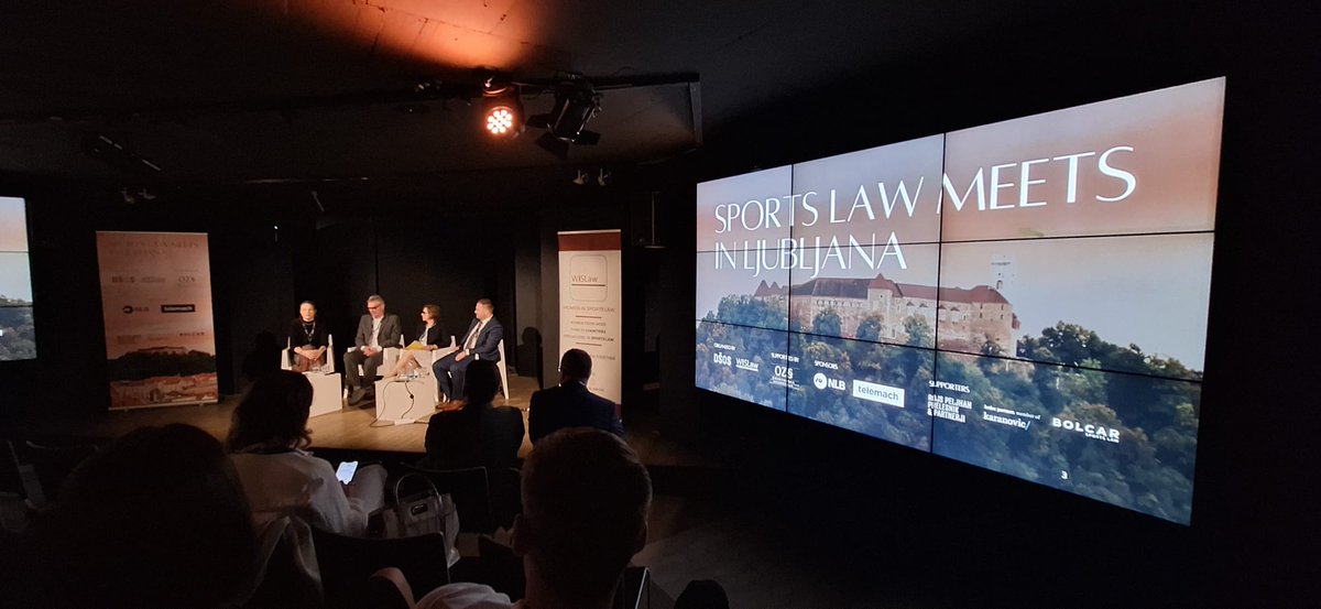 Insightful panel debate on the interplay between different legal regimes on freedom of speech in #sports. Featuring <a href="/ErikaMontemor/">Erika Montemor Ferreira</a> <a href="/prof_mark_james/">Mark James</a> Marisa Dominguez Rubio <a href="/WISLaw_/">Women In Sports Law</a>  Tomislav Kasalo <a href="/bolcarius/">Blaž Tomažin Bolcar</a>