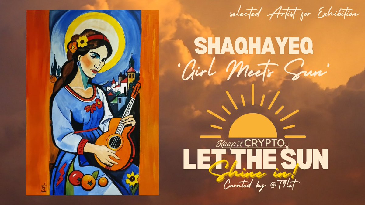 Let the Sun, Shine in ☀️
My artwork has been selected and featured in a custom <a href="/oncyber/">ᴏɴᴄʏʙᴇʀ</a> gallery and printed in GIGAZINE_03
Expertly curated by <a href="/T9let/">Tiara Nicole</a>, the exhibition is open through 3:00pmCT FRI, JUN 7
A huge thank you to <a href="/keepitcrypto_/">Keep it Crypto</a> and <a href="/t9let/">Tiara Nicole</a> for this amazing opportunity! ✨