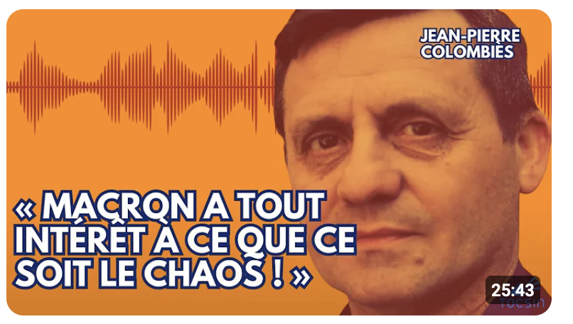 nicolasputsch's tweet photo. ⚠️⚠️⚠️« Macron a tout intérêt à ce que ce soit le chaos! » L'interview absolument édifiante de l'ancien policier Jean-Pierre Colombiès sur @Tocsin_Media  ! Risque d'attentat,  attaques de drônes, troubles à l'ordre public, épuisement des forces de l'ordre ! https://t.co/uaiTtYUWLd