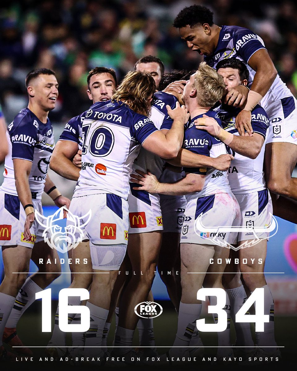 The Cowboys head into a much-needed bye with an important win ✅

Recap >>> bit.ly/4ey49pw