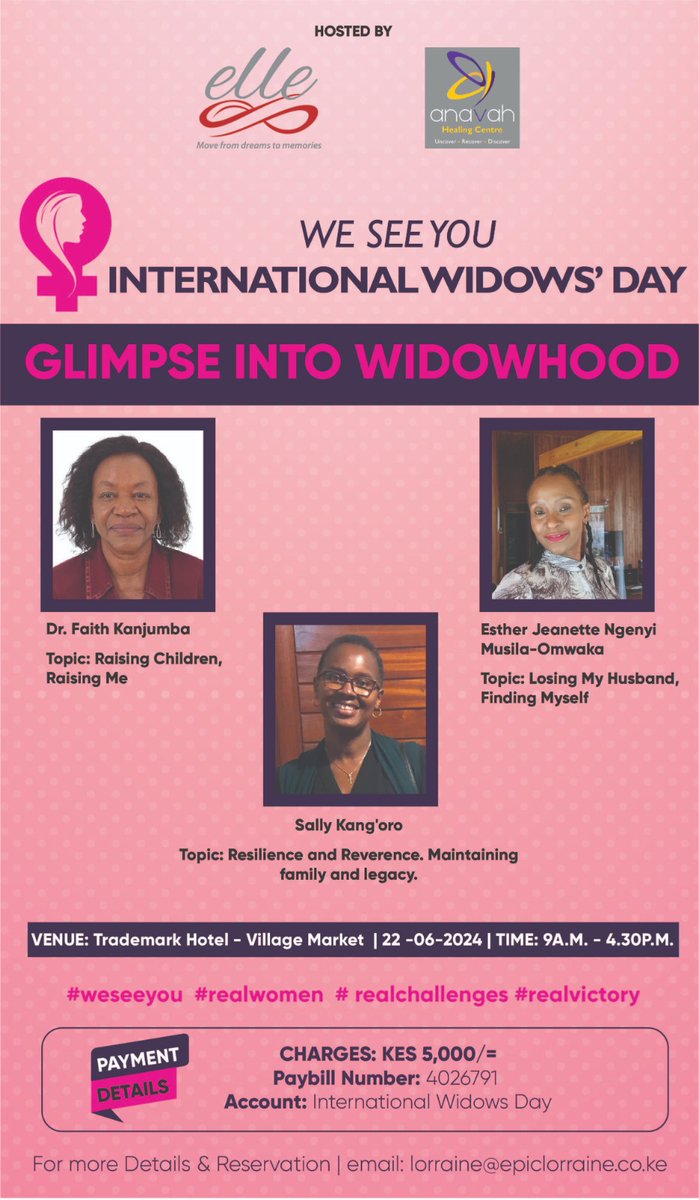 LifeLorraine's tweet photo. To register click:
https://t.co/KtL1HyY1O2

@AU_WGYD @Pastor_Dorcas @MamaRachelRuto https://t.co/uRrNGWfrqB