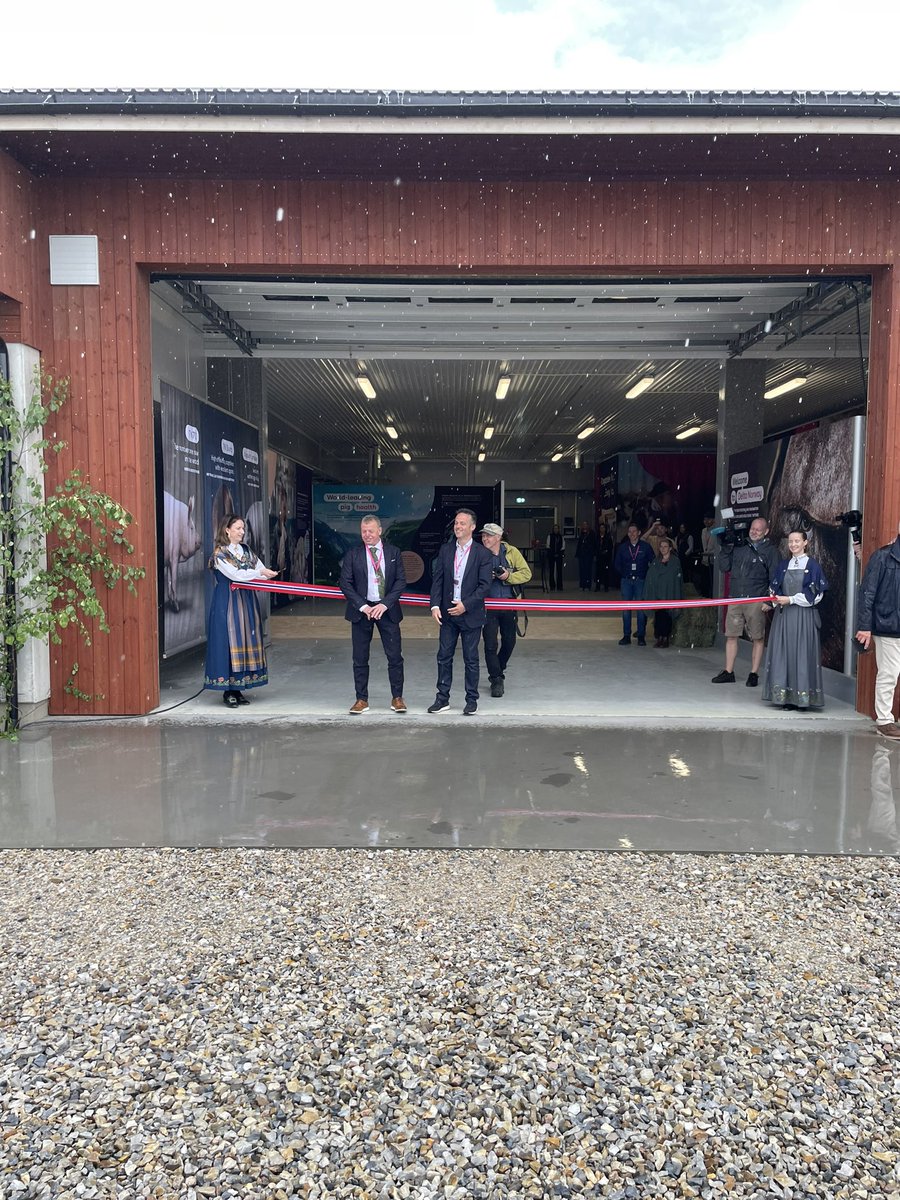 Great visit to a fantastic facility for the opening of Delta Norway.