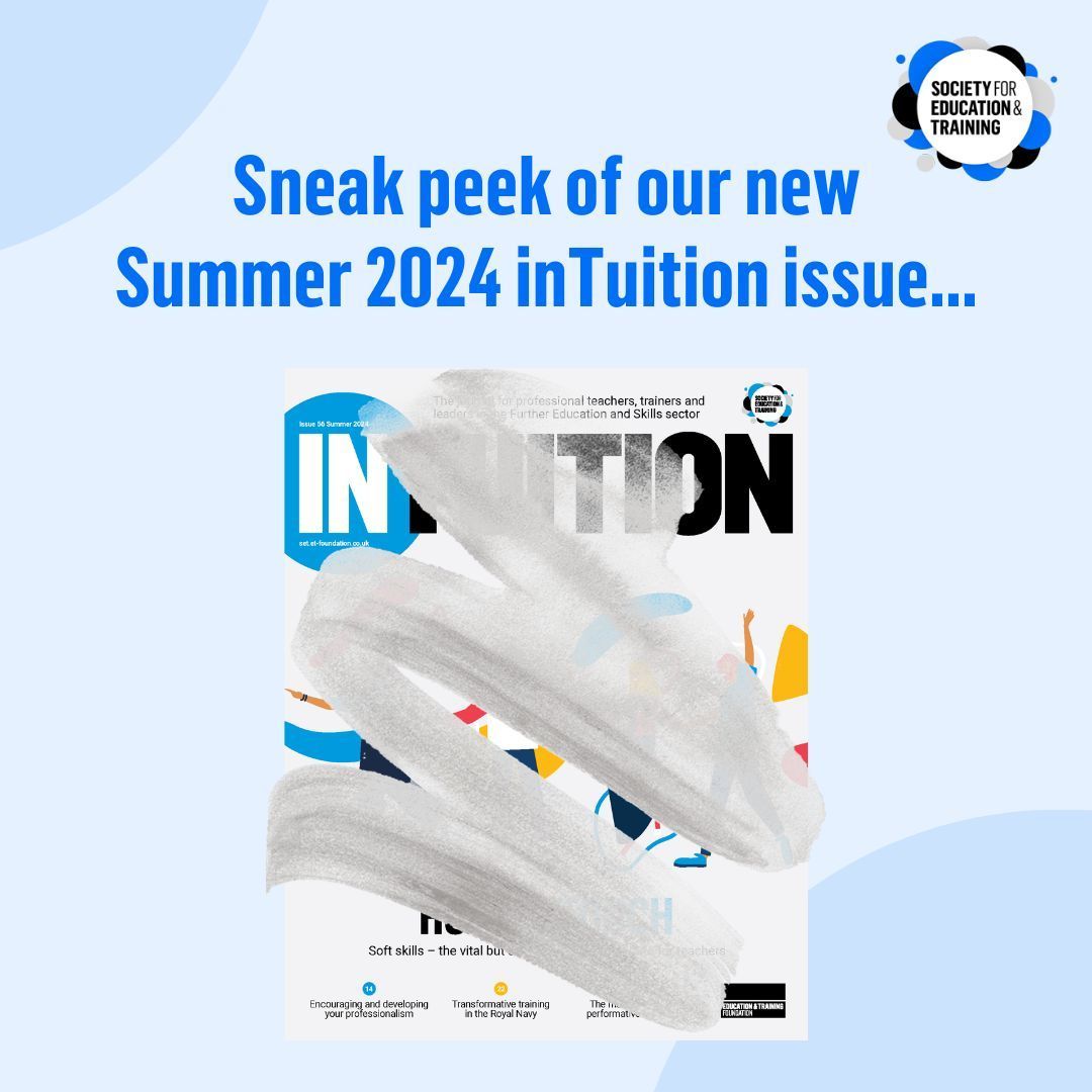 SocietyET's tweet photo. Keep an eye out for the next issue of #SETinTuition, landing with SET members very soon!
Here’s a sneak peek…👀 https://t.co/UTRfJLRAfM