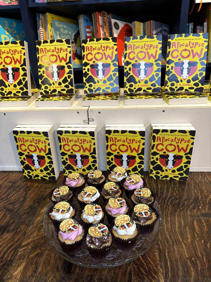 Guppy Books (@guppybooks) on Twitter photo What a fabulous launch for outrageously funny romantic comedy/horror Apocalypse Cow! Congratulations @ORSorrel and thank you <a href="/mrbsemporium/">Mr B's Emporium</a> and go Mel! Can’t wait to see how this book flies 🐮🐮🐮 What a fabulous launch for outrageously funny romantic comedy/horror Apocalypse Cow! Congratulations @ORSorrel and thank you <a href="/mrbsemporium/">Mr B's Emporium</a> and go Mel! Can’t wait to see how this book flies 🐮🐮🐮