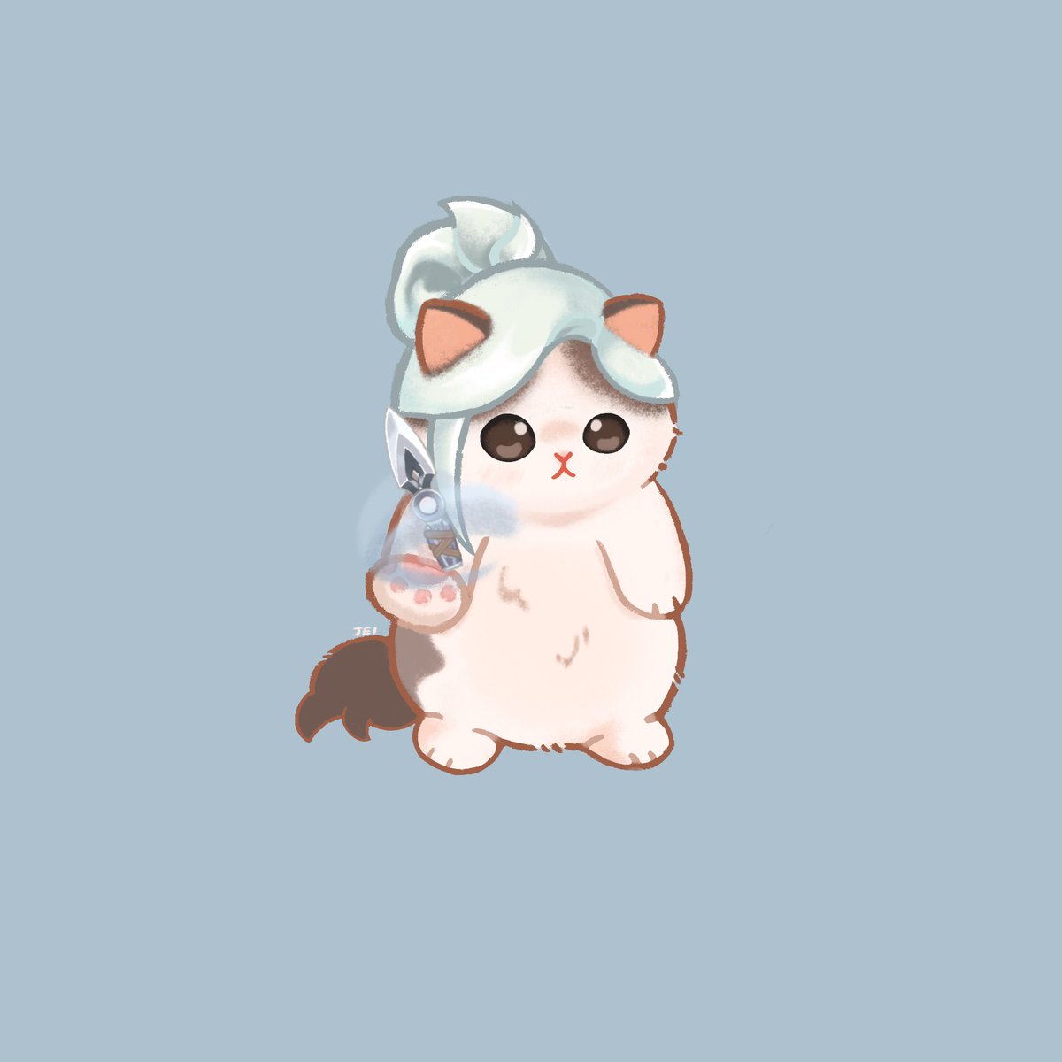 animepics_jp's tweet image. VALORANT agents as cats

art by @Jeicchu