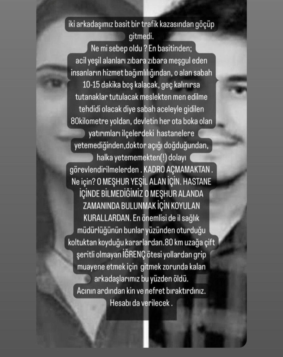 HESABI DA VERİLECEK !