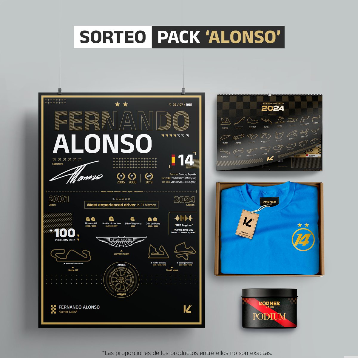 KornerLabs's tweet photo. 🎁🇪🇸 ¡REGALAMOS 2 PACKS de productos por el GP España de F. Alonso y C. Sainz! 🇪🇸🎁

Cómo participar:
- Seguir a @KornerLabs 
- Repost + ❤️
- Menciona al menos a 2 amigos de la F1

*Ganadores el 24 Junio*

⚠️También tenemos sorteo en IG!

(Velas en colaboración con @TheNixGlow)