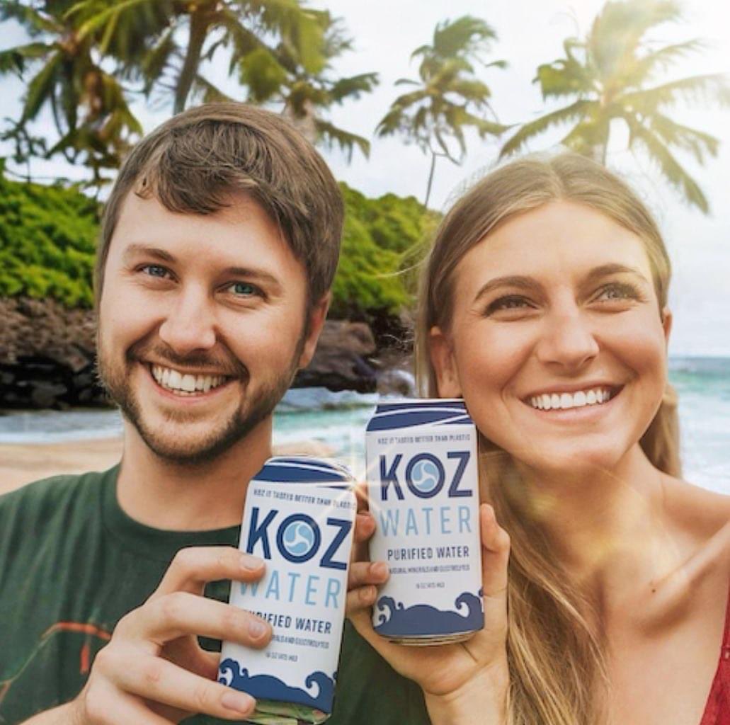 Adding #EcoFriendly vibes to your week with <a href="/kozwater/">KOZ Water</a> ☀️✨

Learn More 💡
goldengrailtech.com/kozwater

#goldengrailbeverages #kozwater #koz #goldengrail #recycle #aluminumcanned #cannedwater