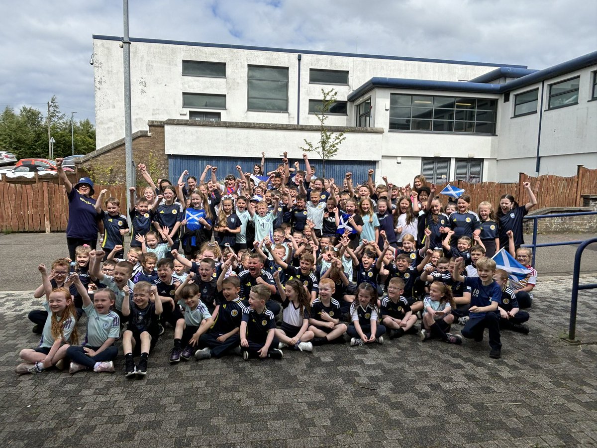 saintandrewsps's tweet photo. We’re ready! Come on Scotland https://t.co/lK4xvrvelL