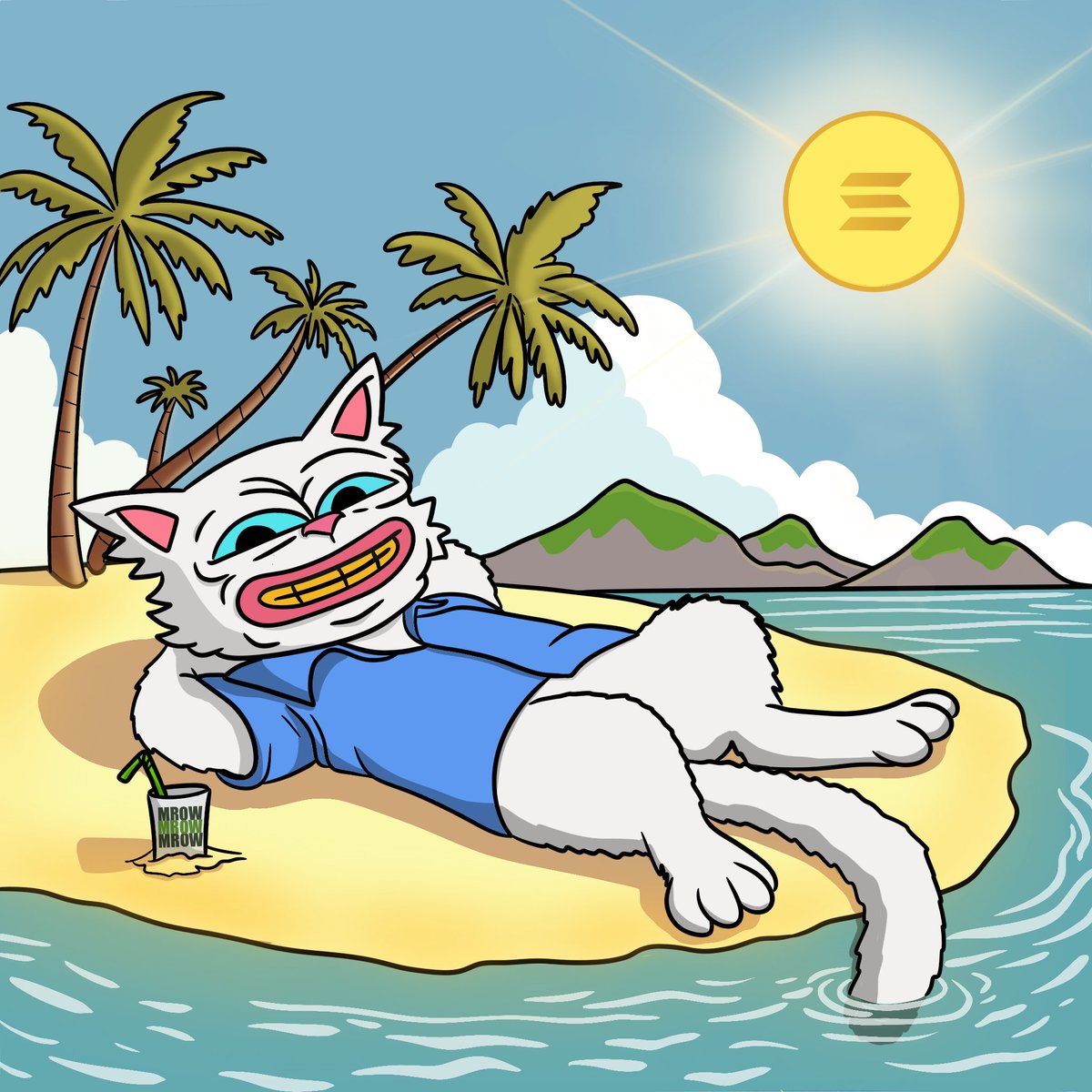 I’ve been away for a while, We still here. 

Still $MROW ‘ing around.

I’ve been focusing on my family and my art on a more personal level. 

Hope you’re all good out there! Have a great Friday 🫡

Here’s some new art I did for <a href="/MROWONSOL/">MROW</a> 

Are you in yet?