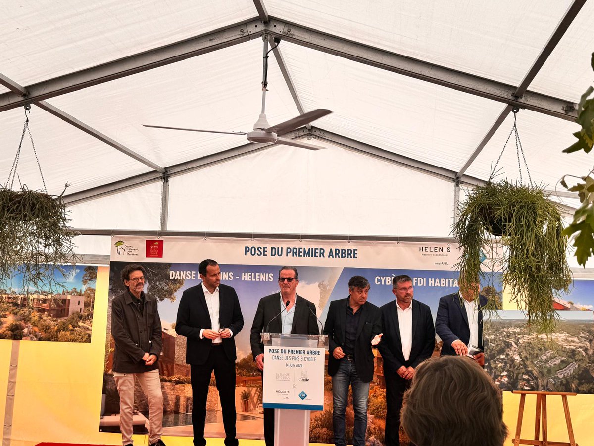 André DELJARRY (@adeljarry) on Twitter photo Pose de la 1ère Pierre de la résidence danse des Pins et Cybèle des promoteurs <a href="/HELENIS_Concept/">HELENIS</a> et <a href="/FDI_Groupe/">GROUPE FDI 🔸</a> en présence de <a href="/JPouget34/">Jérôme Pouget</a>, Maire de Saint-Clément de Rivière, Alain Barbe, Président de la CC Grand Pic Saint-Loup et <a href="/husseinbourgi/">Hussein Bourgi</a>, Sénateur de l’Hérault Pose de la 1ère Pierre de la résidence danse des Pins et Cybèle des promoteurs <a href="/HELENIS_Concept/">HELENIS</a> et <a href="/FDI_Groupe/">GROUPE FDI 🔸</a> en présence de <a href="/JPouget34/">Jérôme Pouget</a>, Maire de Saint-Clément de Rivière, Alain Barbe, Président de la CC Grand Pic Saint-Loup et <a href="/husseinbourgi/">Hussein Bourgi</a>, Sénateur de l’Hérault