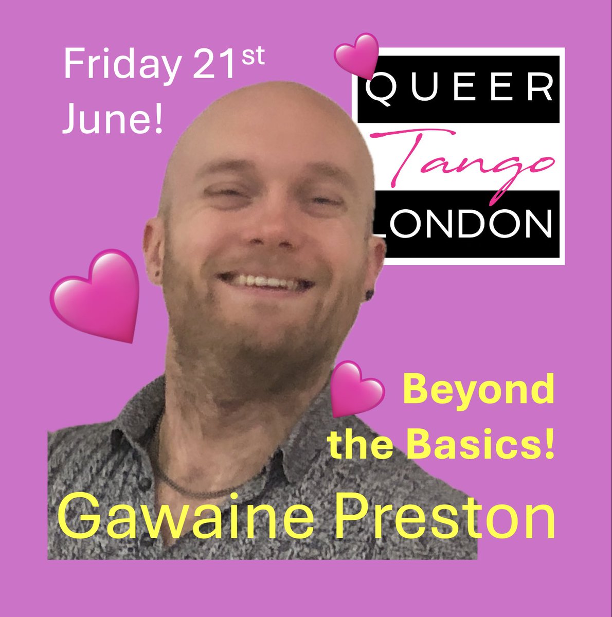 There are BASICS – which none of us can ever have enough of – but we can go BEYOND the BASICS! and ADD SOME SPARKLE!

Book here: bishopsgate.org.uk/book?id=242401

DJ Claudio Tedesco will be bringing his Argentinian authenticity!

#queertango #queer #tango <a href="/bishopsgateInst/">Bishopsgate Institute</a> #LGBTQIA