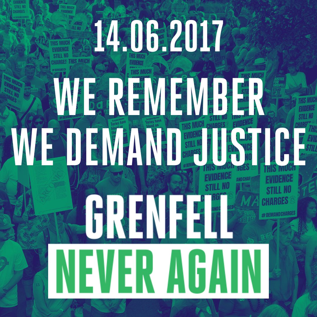 We remember the 72 people who lost their lives in the Grenfell Tower fire seven years ago.

This preventable tragedy was a crime committed by politicians and corporations.

We stand in solidarity with the survivors and bereaved as the struggle for justice continues.