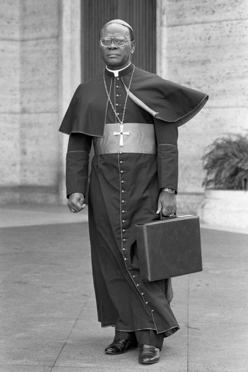 benbabunga's tweet photo. IL Y A 35 ANS JOUR POUR JOUR... La RD Congo perdait le 1er Cardinal de son Histoire : Cardinal Joseph-Albert Malula. C'était le 14 juin 1989. Malula était décédé à l'âge de 72 ans, à Louvain (en Belgique), après une période de maladie. Malula a toujours été considéré comme l'un des Cardinaux les plus importants de l'Histoire moderne de l'Église catholique en Afrique noire.