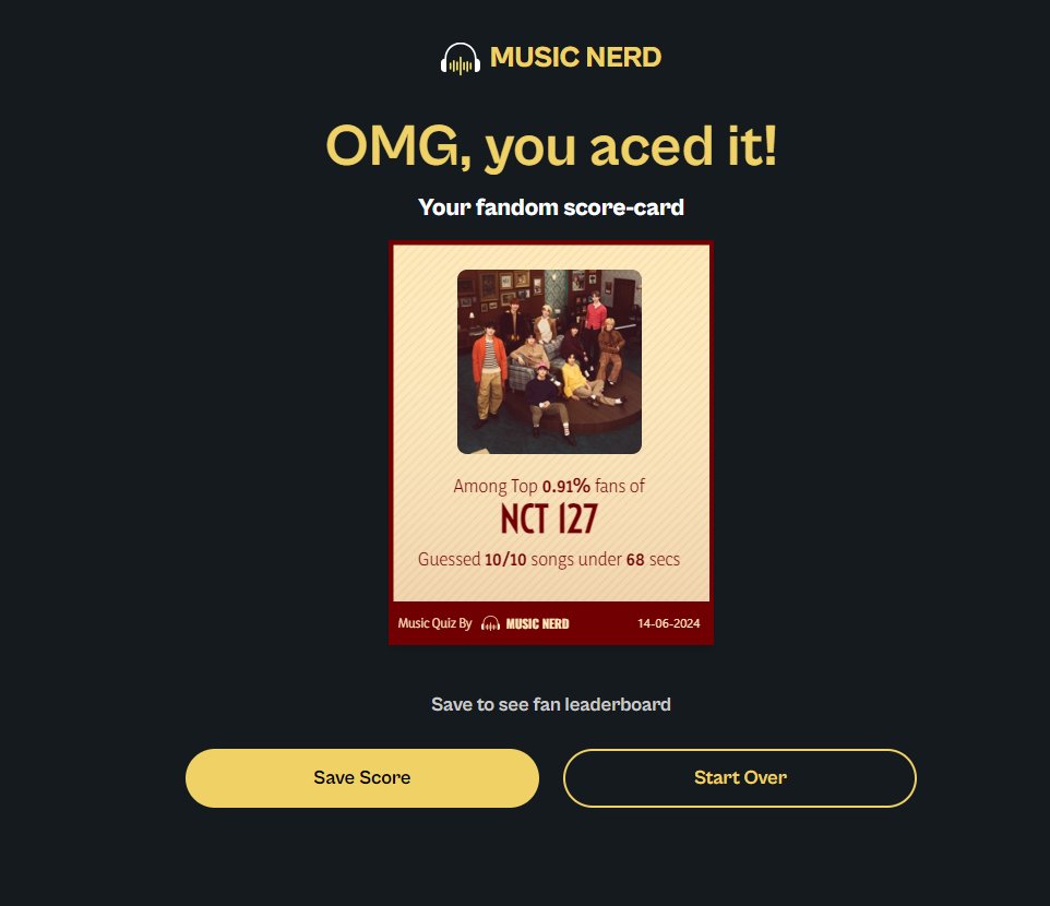 kratosregus's tweet photo. Guys. Try to beat my scorecard on https://t.co/bOCvwbaPhL if you're a true NCT 127 fan. I found this quiz on the internet and it's amazing. Let's try to top the global leaderboard #nct127 #nct127_japandebut_6thanniversary #nct #nct런쥔 https://t.co/Jry4qPXN0o