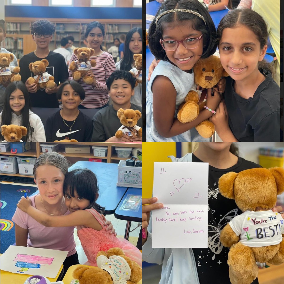 Sheri Susa (@sheri_susa) on Twitter photo Keep kindness spreading! ❤️I was honored to work with <a href="/beargivers/">Bear Givers</a> on an end of the year project with our GCP 6th graders. Our amazing students personalized Teddy Bears and wrote messages of kindness for their kindergarten buddies! 🧸💙<a href="/GCPelementary/">GCP Elementary</a> <a href="/NHPGCP/">Dr.JenniferMorrison-Raptis, NHPGCP Superintendent</a> #Proud2bnhpgcp Keep kindness spreading! ❤️I was honored to work with <a href="/beargivers/">Bear Givers</a> on an end of the year project with our GCP 6th graders. Our amazing students personalized Teddy Bears and wrote messages of kindness for their kindergarten buddies! 🧸💙<a href="/GCPelementary/">GCP Elementary</a> <a href="/NHPGCP/">Dr.JenniferMorrison-Raptis, NHPGCP Superintendent</a> #Proud2bnhpgcp
