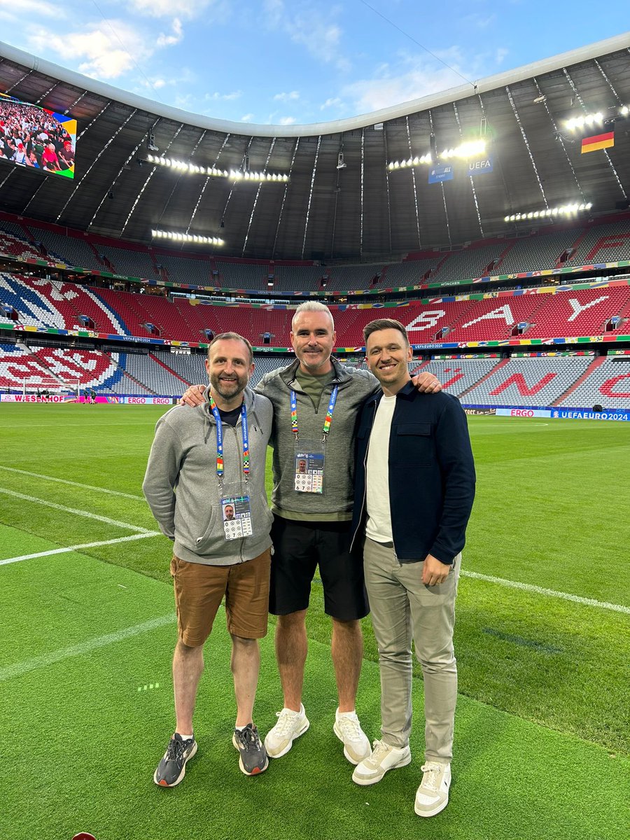 Nearly time now for <a href="/ScotlandNT/">Scotland National Team</a> to open #euro2024 but the build-up has been incredible here in Munich. The fans have been on a different level - and what a stadium 🏴󠁧󠁢󠁳󠁣󠁴󠁿 🇩🇪