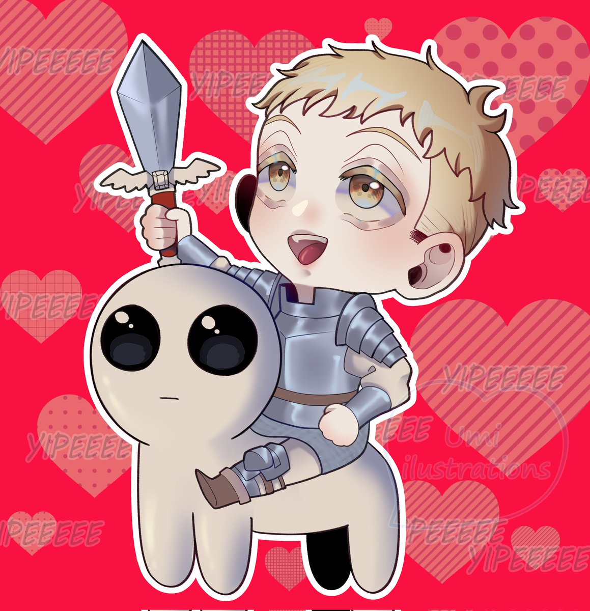 UIlustrations's tweet image. A knight and his brave horse 
#autismcreature #laiosdungeonmeshi #dungeonmeshi #deliciousindungeon