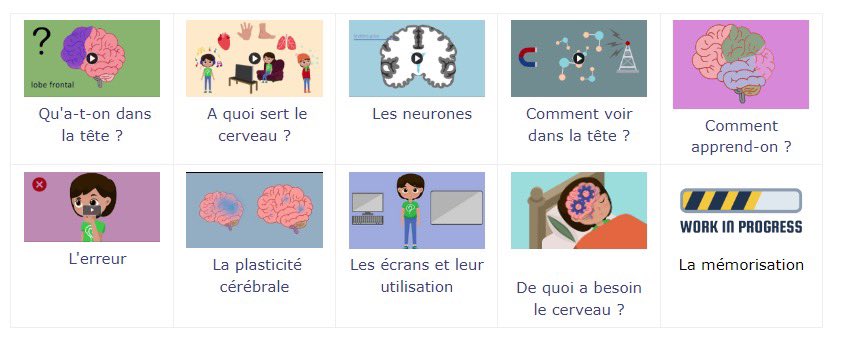 #Sciencescognitives #Cogniclasses 
📣 « Aider les élèves à mieux apprendre » avec les sciences cognitives 🧠 
Ne manquez pas l’excellente collection de vidéos de <a href="/DranePaca/">DRANE Provence-Alpes-Côte d'Azur</a> 
Des 🔑 pour apprendre à apprendre 🤩 Merci <a href="/FlorenceJaille/">jaille florence</a> <a href="/IsabelleRoos13/">Roos</a> 
pedagogie.ac-aix-marseille.fr/jcms/c_1114219…