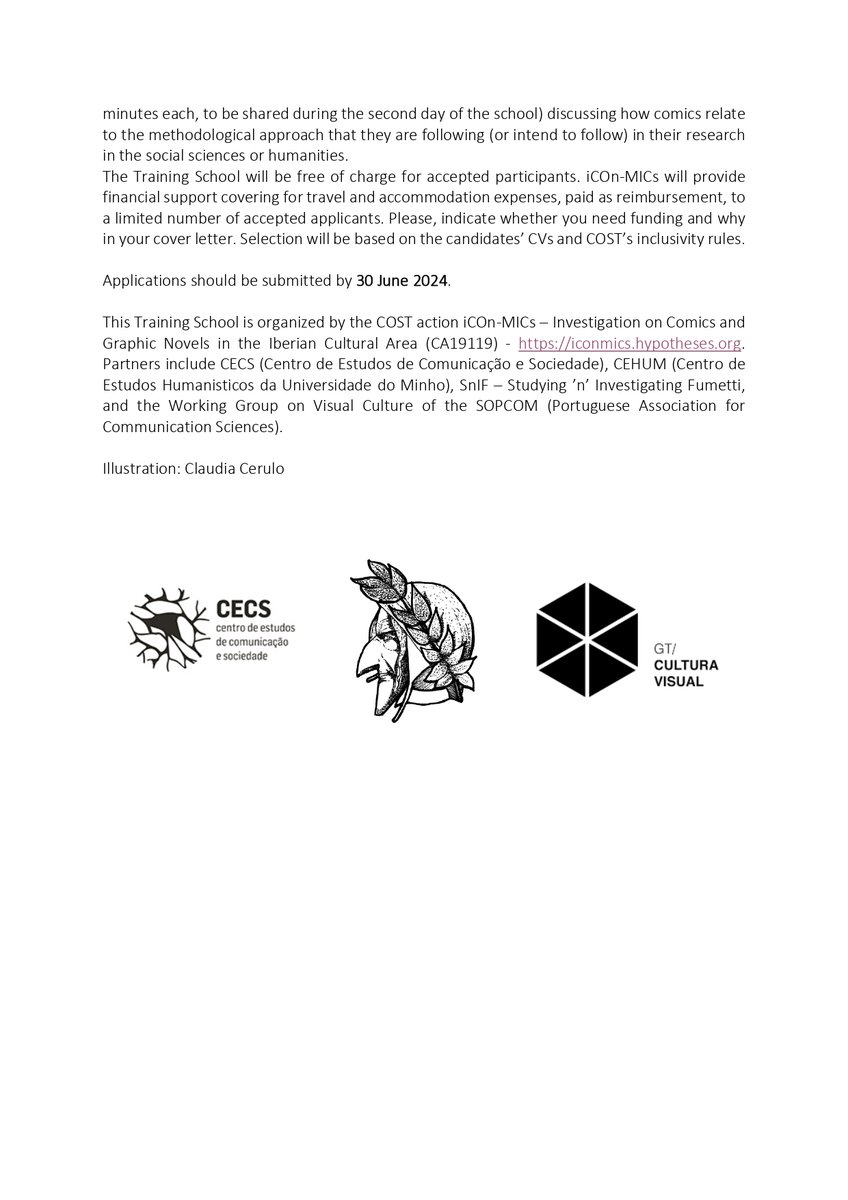 iCOn-MICS EU COST Action - CA19119 tweet media