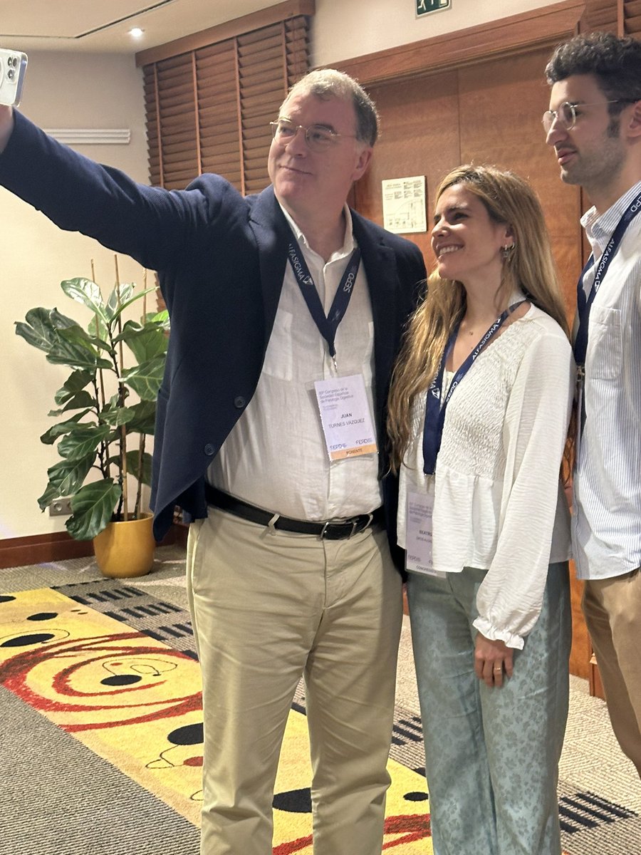 La experiencia de gente a la que admiras pueden convertirse en el combustible que necesitas para avanzar 🤩

Gracias <a href="/jturnesv/">Juan Turnes</a> <a href="/pparadav/">Pablo Parada</a> <a href="/sepdigestiva/">Sociedad Española de Patología Digestiva (SEPD)</a> #congresoSEPD2024