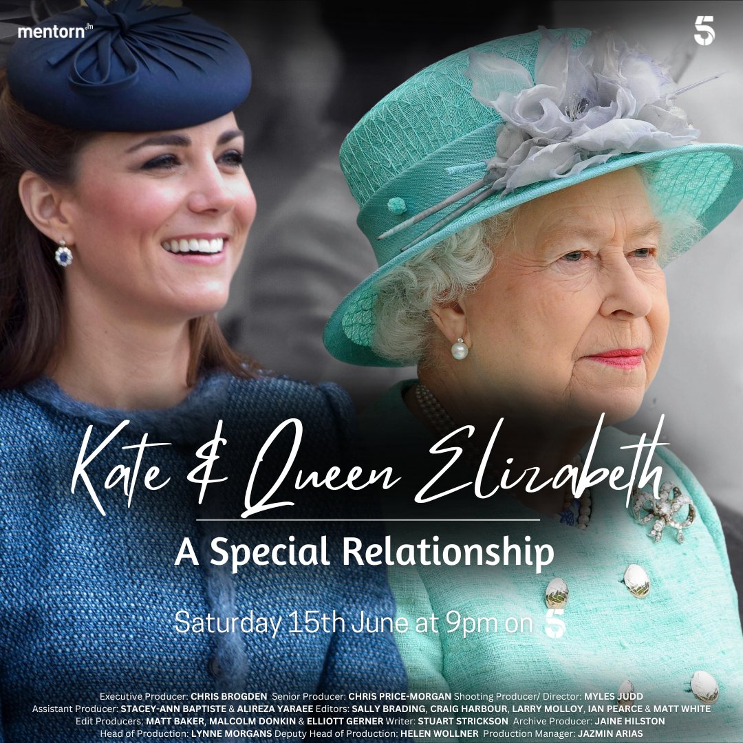A magnificent Queen. A dazzling Princess. This is the story of two global icons from different backgrounds and eras, united by love, laughter, duty, and compassion. 

Kate &amp; Queen Elizabeth: A Special Relationship, airs tonight at 9pm on <a href="/channel5_tv/">Channel 5</a> 👑