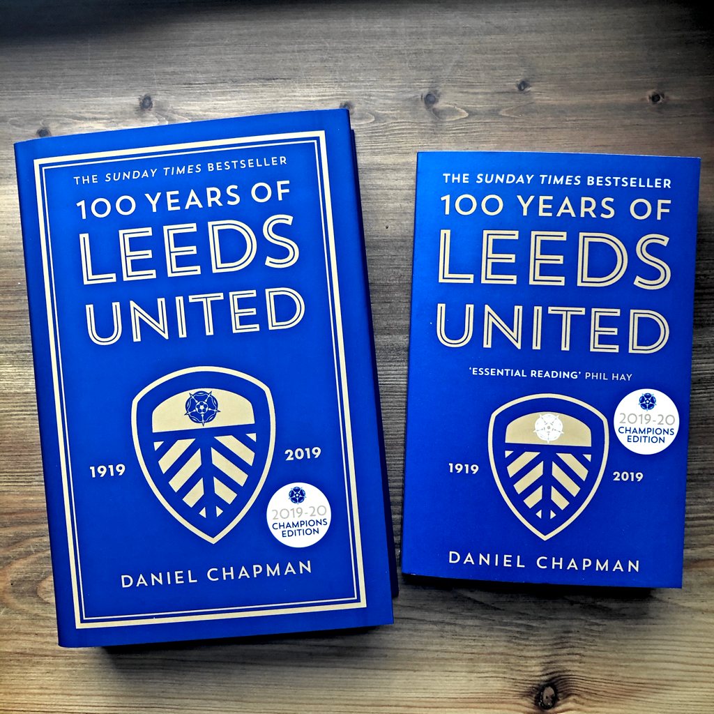 🪿Honk honk

I've just had a delivery of this #LUFC book that I wrote — plenty of hardbacks, plenty soft

If you'd like one signed for Father's Day/other reasons and order today (Friday) by 2pm, I'll catch tonight's post and it _should_ arrive tomorrow

thesquareball.net/shop/100-years…