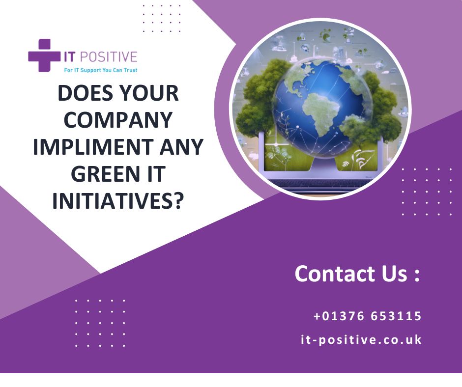 IT_Positive's tweet image. Is your business ready to reduce costs and boost sustainability? Discover the benefits of green IT with us and transform your company&apos;s future! Let&apos;s make technology work for the planet. #GreenIT #EcoTech #SustainableBusiness
