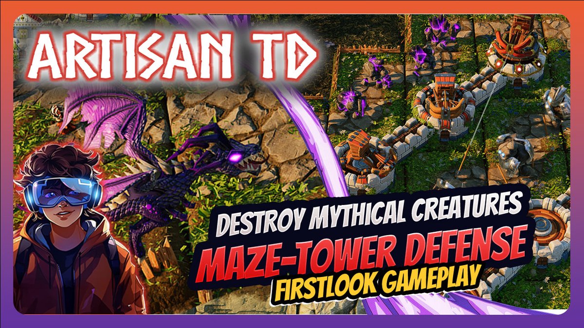 Build tower mazes to free the souls of magical warriors corrupted by the TITANS. Check out the addictive maze style tower defense game Artisan TD on our channel.
#artisantd #gameplay #towerdefense

🔗Youtube Link: youtu.be/Ceh60nGymAo