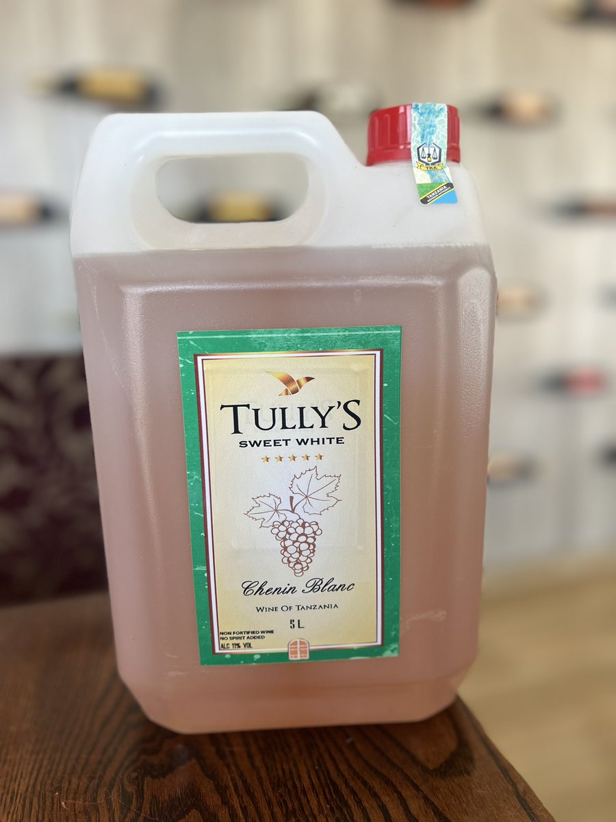 5L white wine available ✅