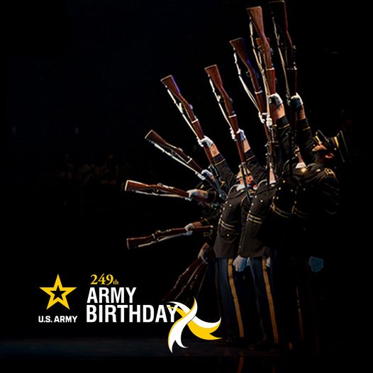Today is the 249th #ArmyBday! 🎂 That's 249 years of being all we can be. 🎉 Happy Birthday #USARMY ⭐🎉