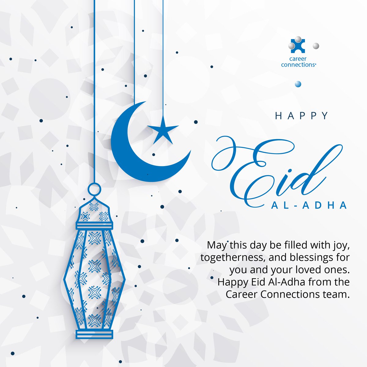Eid Al-Adha Mubarak! ✨
We wish you a joyous Eid filled with joy, togetherness, and blessings for you and your loved ones. 
hashtag#EidAlAdha hashtag#EidMubarak