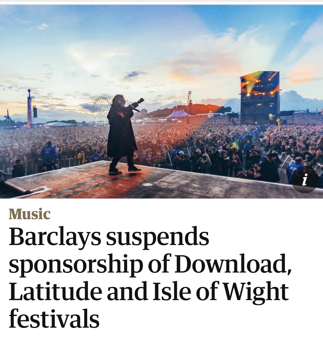olli_appleyard's tweet photo. @ every industry gimp who said “all these bands doing this won’t make a difference”… https://t.co/G3DxOKXiuF