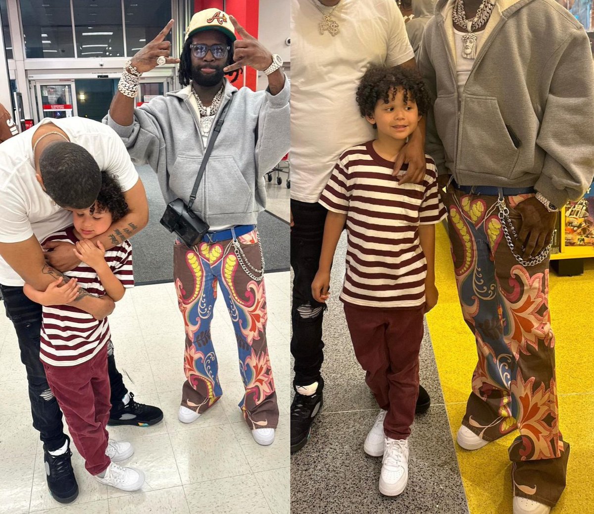 mymixtapez's tweet image. Chief Keef really took care of Fredo Santana's son as if he were his own 🙌🏼💯