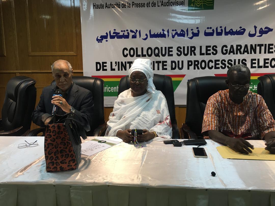 Ce matin ,j'étais discutante au colloque de la #Hapa portant sur le #Rôle de la #sociétécivile pour atteindre #lntégrité du #Processuselectoral.
#CENI 
#Genre et #élections