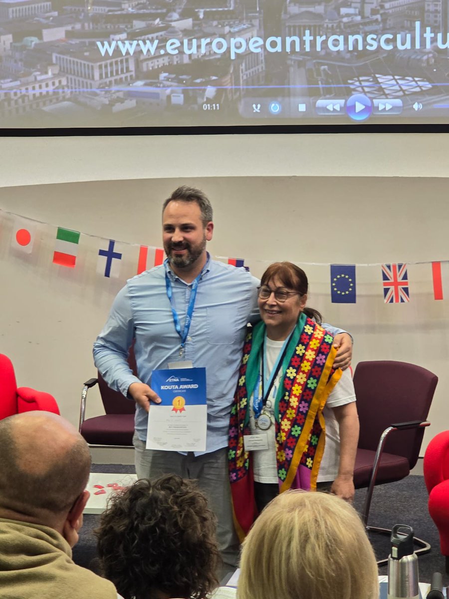David R. Want, DNP, FNP-C, RN, CHSE (@want2innovatern) on Twitter photo Honoured to be selected for Kouta Award for best presentation <a href="/ETNAtranNursing/">European Transcultural Nursing Association (ETNA)</a> #ETNA2024 for my presentation "Transforming Interpretation Services Using Telepresence Robots," based off prior work <a href="/CUANursing/">Catholic University Conway School of Nursing</a> with robots in simulation! <a href="/NolanOnNursing/">Marie T. Nolan, PhD, RN, FAAN</a> Honoured to be selected for Kouta Award for best presentation <a href="/ETNAtranNursing/">European Transcultural Nursing Association (ETNA)</a> #ETNA2024 for my presentation "Transforming Interpretation Services Using Telepresence Robots," based off prior work <a href="/CUANursing/">Catholic University Conway School of Nursing</a> with robots in simulation! <a href="/NolanOnNursing/">Marie T. Nolan, PhD, RN, FAAN</a>