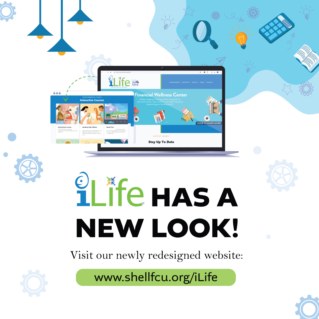 iLife_ShellFCU's tweet image. 🚀OUR NEW iLIFE WEBSITE IS NOW LIVE!!!🚀

Visit us at shellfcu.org/iLife to explore our redesigned page! We can’t wait to hear what you think - drop your thoughts in the comments below! 💻

#ShellFCU #iLife