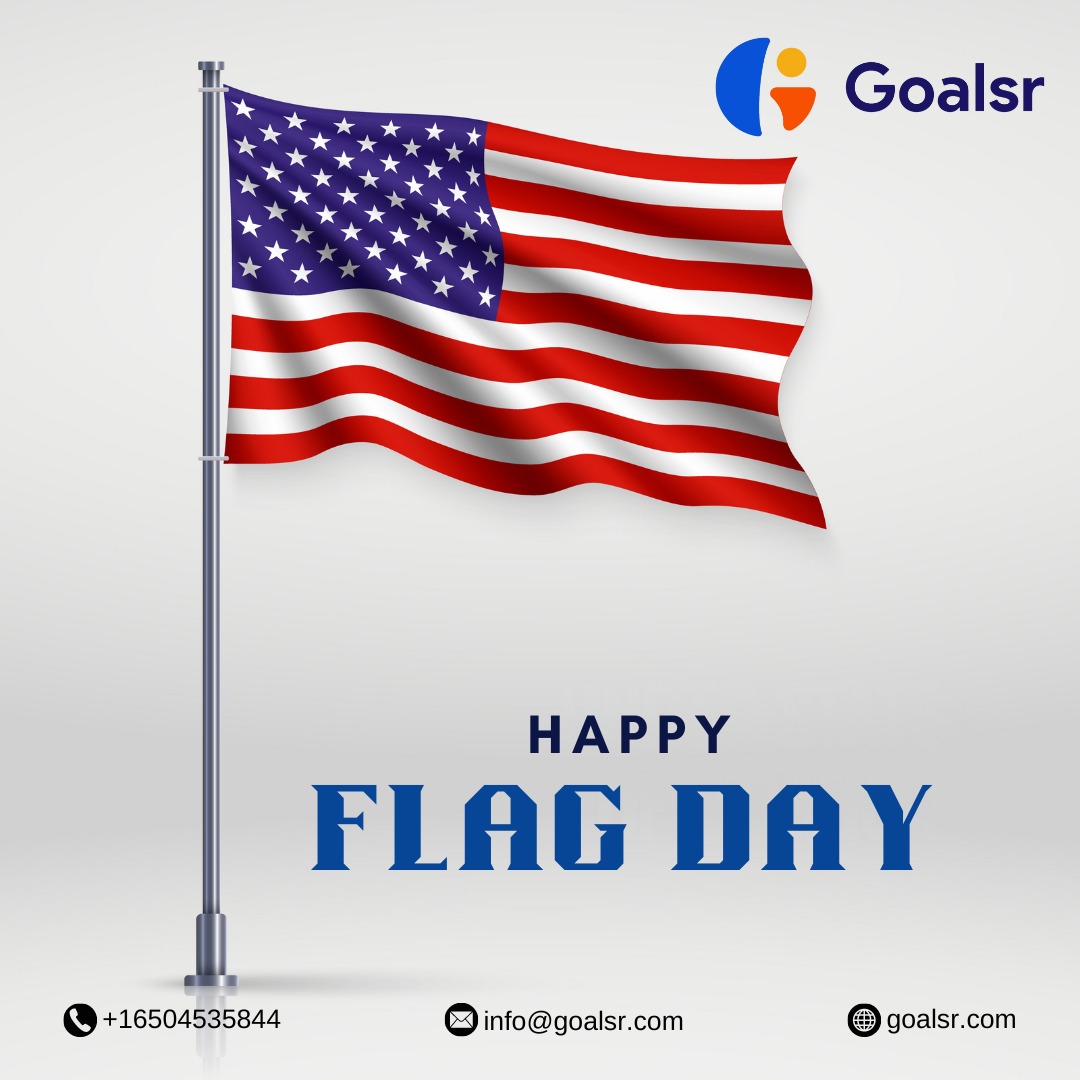 GoalsrInc's tweet photo. Wave your colors high and proud! Happy Flag Day from Goalsr!

#ProudlyUnited #FlagDayCelebration https://t.co/eejddxfXwm