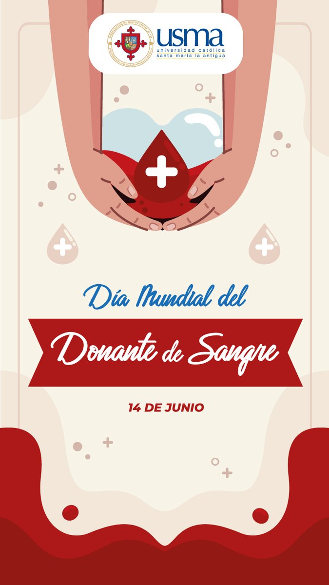 USMApanama's tweet image. ☀️ Día | Mundial del Donante de Sangre 🩸

#DCIUSMA #DonanteDeSangre
