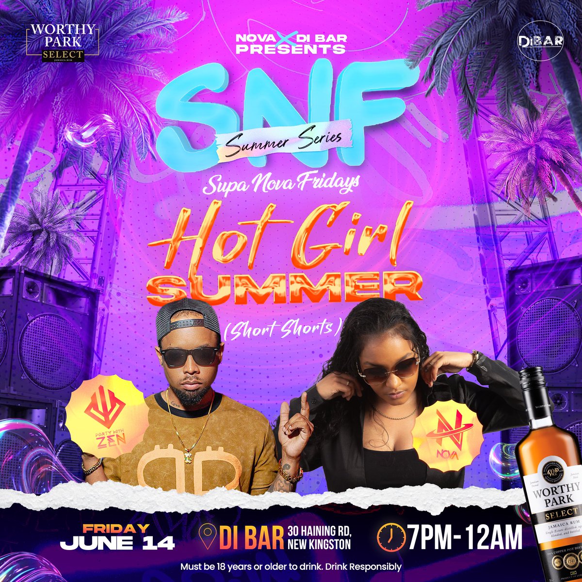Outside likkle more  w/ <a href="/yowzen_/">ZEN ⚡️</a> 🔥 #SNF - ladies come out ina yuh short shorts <a href="/supanovafridays/">#SNF OCT 25! 👻🎃🦇</a>