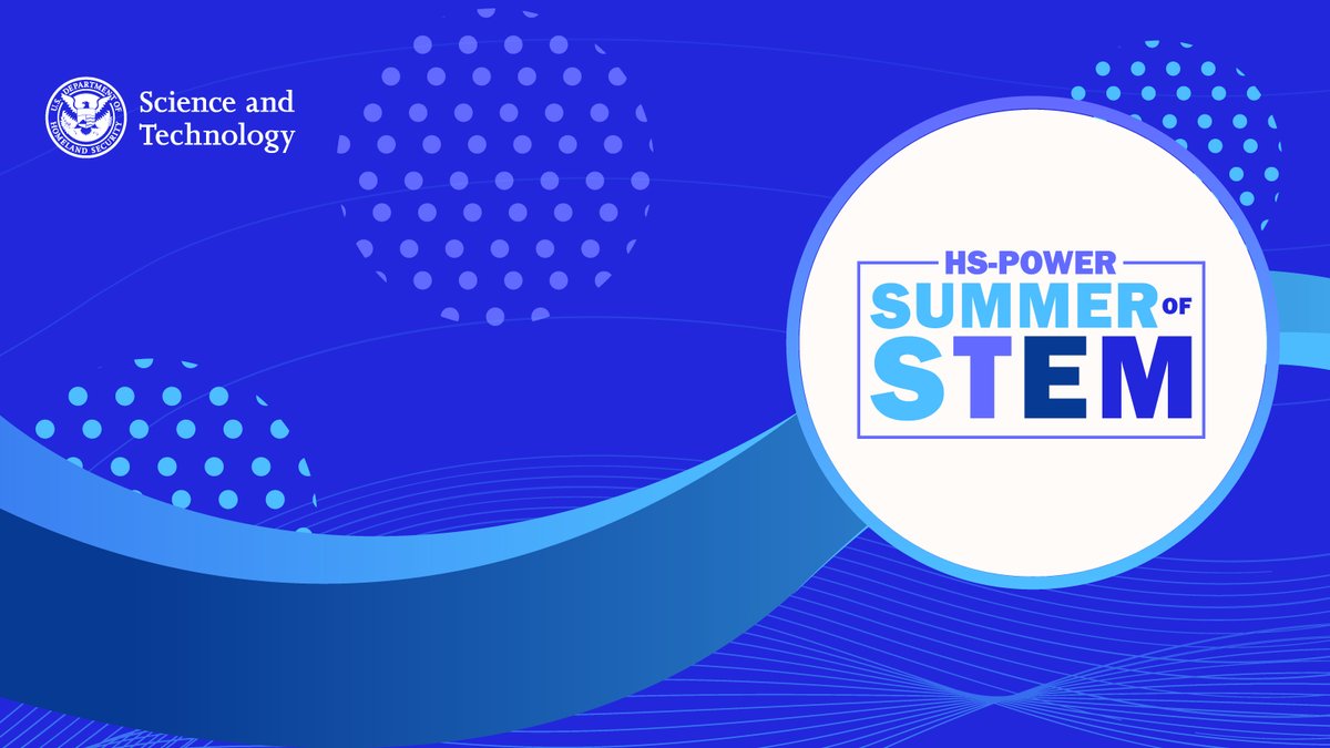 S&amp;T is excited to host our 2024 HS-POWER summer #interns! For 10 weeks, interns get to work on DHS mission-relevant research across S&amp;T. <a href="/dhsscitech/">DHS Science and Technology Directorate</a> will be spotlighting interns every week. Check out S&amp;T’s opportunities for students: dhs.gov/st-oup #HSPowerInterns #STEM
