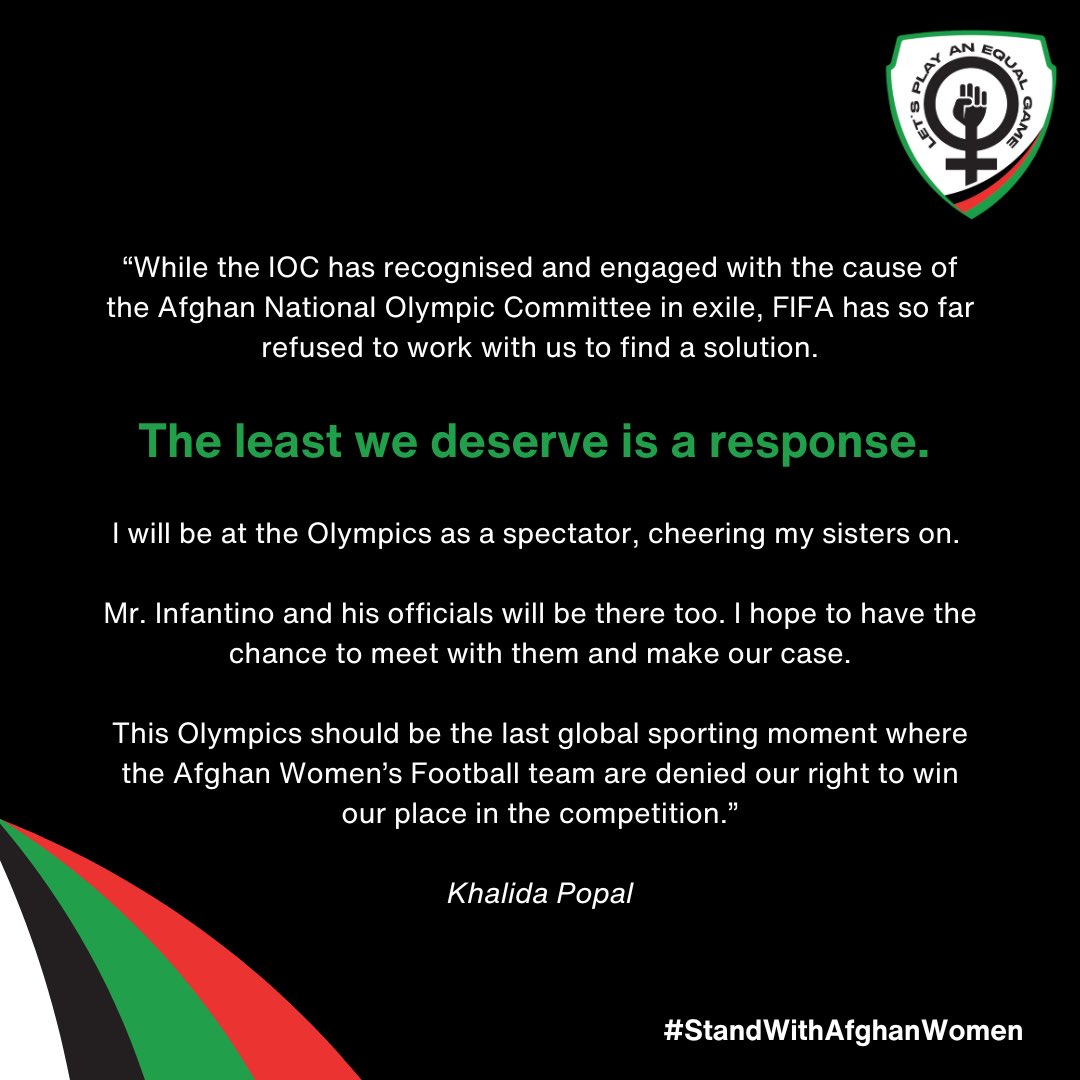 Afghanistan Women's National Football Team tweet media