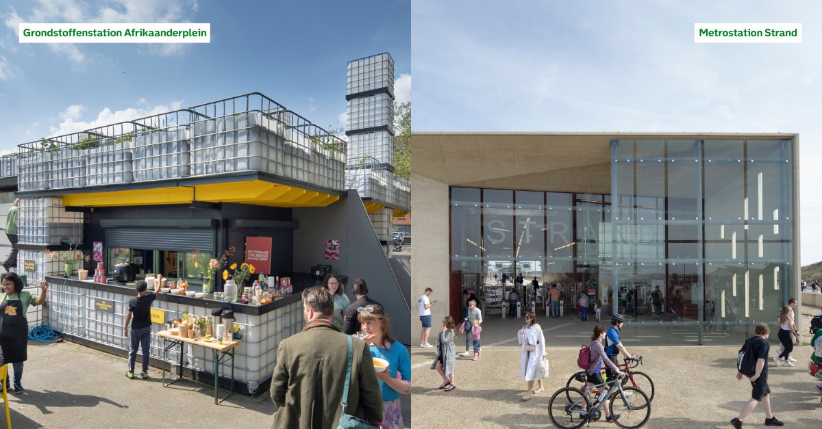 De winnaars van de Rotterdam Architectuurprijs 2024 zijn bekend! Het Grondstoffenstation Afrikaanderplein wint de vakjuryprijs en Metrostation Strand de publieksprijs. 🏆 

Lees meer op rotterdamarchitectuurprijs.nl/prijs-2024