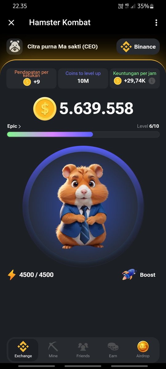 citra666's tweet photo. JOIN hamster kombat join disiini:https://t.co/uYScSS2nnx

#HAMSTERKOMBAT  #hamster #airdro https://t.co/ni1kkU0Gfq