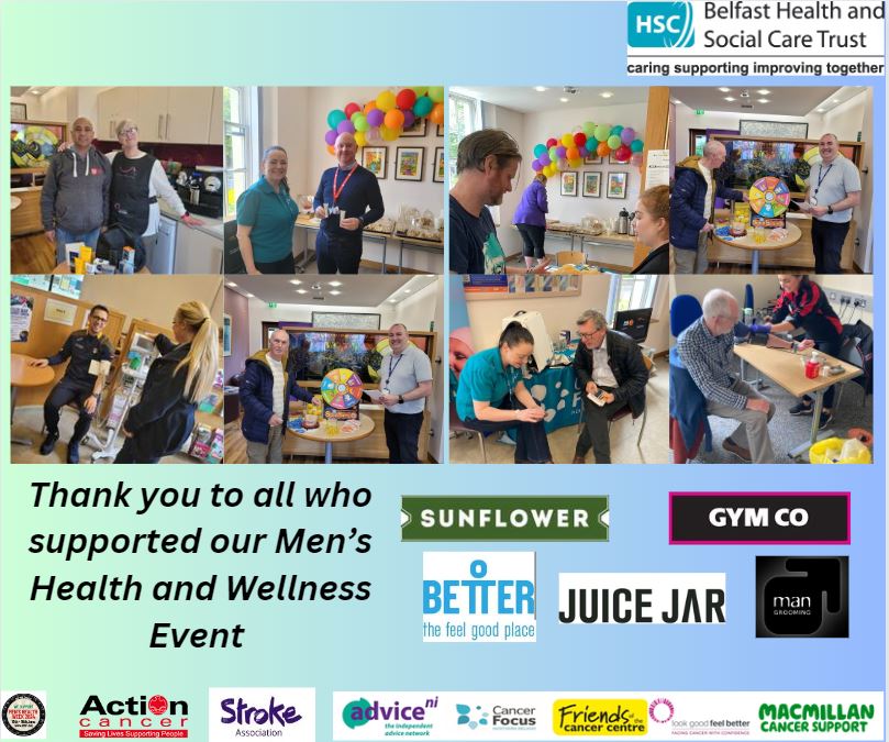 Thank you to all who attended our Men’s Health &amp; Wellness Event today, it was great to see so many men prioritising their health.

#menshealthweek #BelfastTrust