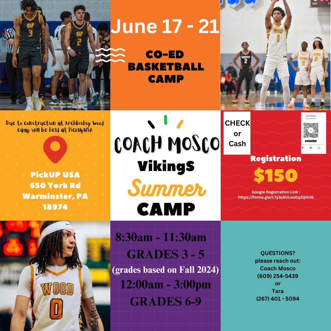 WoodBoysBball's tweet photo. Limited spots still available &amp; walk ups accepted on Monday https://t.co/sD4x2gtONA