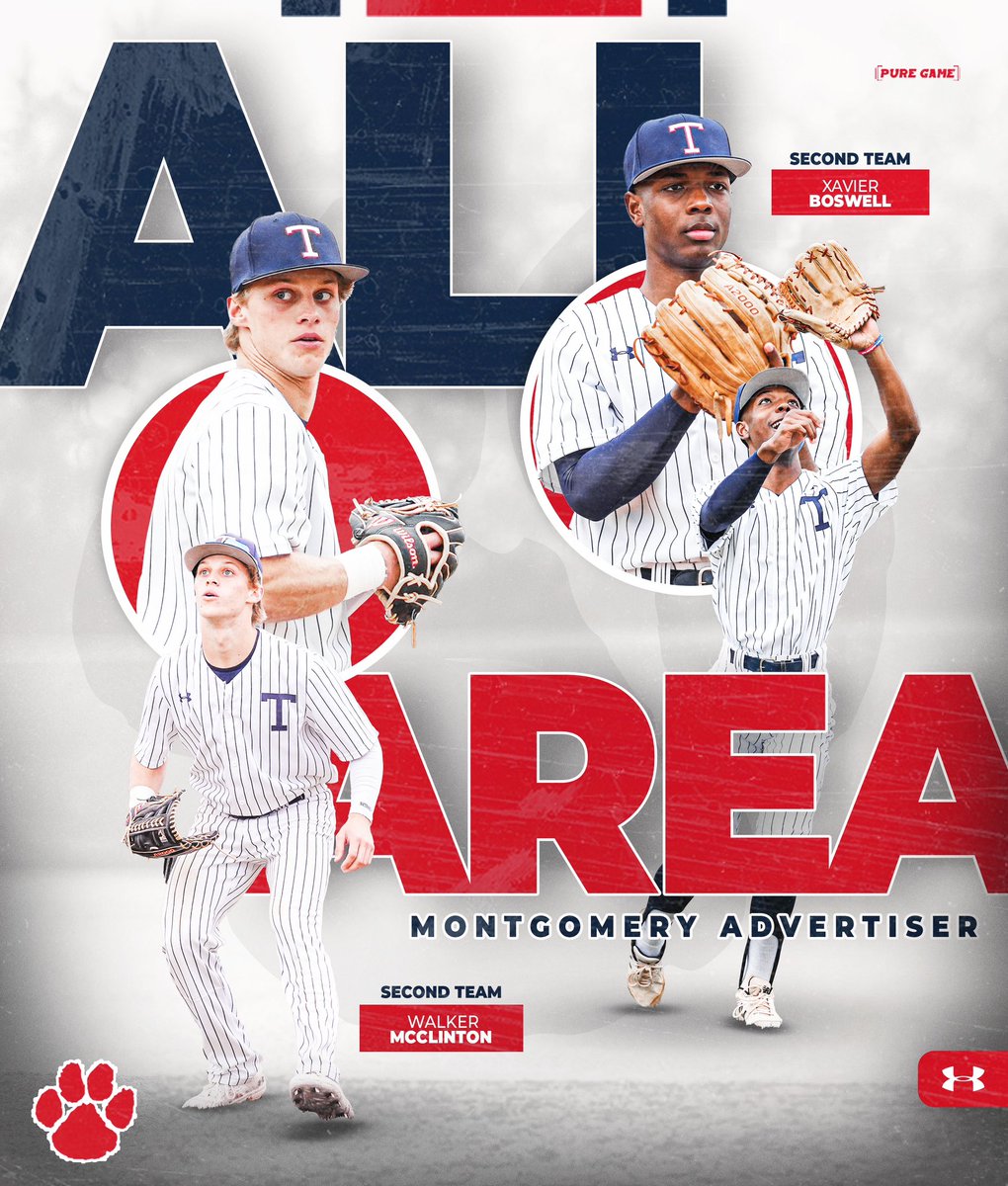 TPSAthletics1's tweet image. Fleming Hall &amp;amp; Brady Rascoll have been recognized for their outstanding performance by being selected for the @MGMAdvertiser All-Area Baseball First Team. Xavier Boswell and Walker McClinton also received recognition by being named to the All-Area Second Team. #trinitybaseball